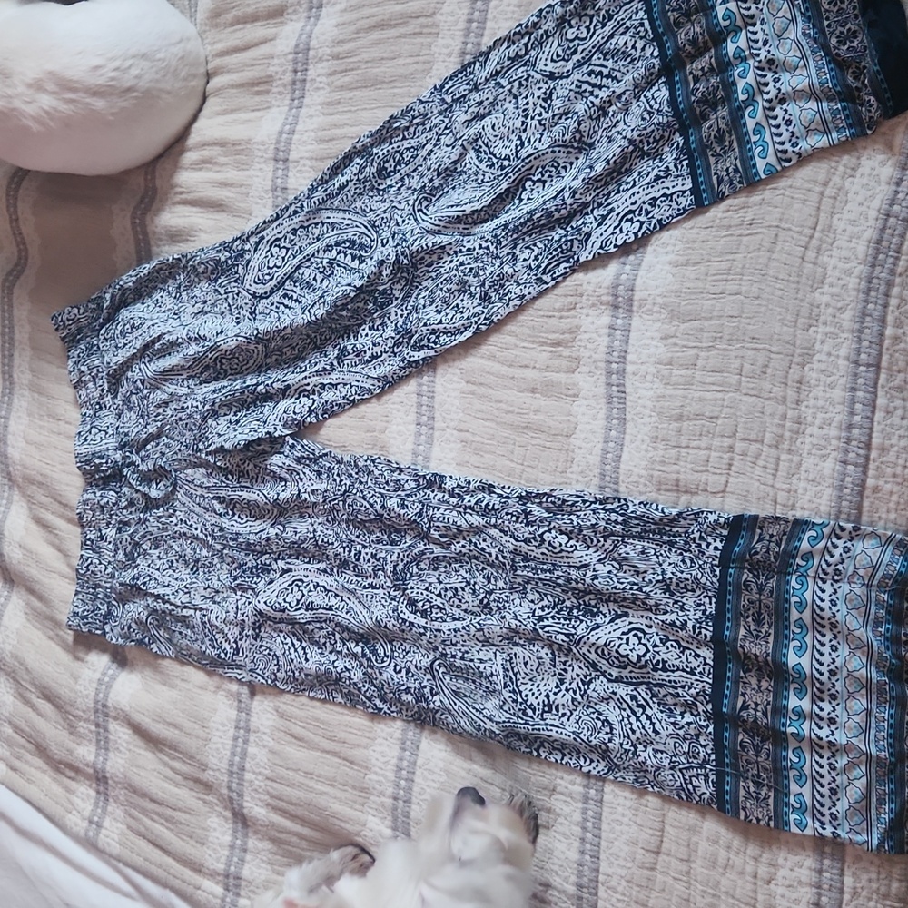Palazzo pants, size M